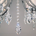 Потолочная люстра Eurosvet Rosalva 10021/6 хром