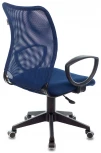 Кресло Бюрократ CH-599AXSN темно-синий TW-05N сиденье темно-синий TW-10N крестовина пластик