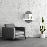 Полка фигурная LEVE AURO WALL SHELF LEV00934