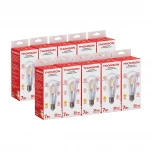 Лампочка светодиодная филаментная прозрачная груша E27 7W Thomson St64 TH-B2105