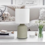 Интерьерная настольная лампа Rivoli Sabrina 7043-501 (220V, выключатель, круглые)