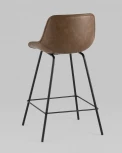Стул полубарный Stool Group TEXAS экокожа коричневый УТ000031346