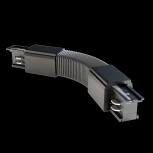 Коннектор гибкий Trinity черный (трехфазный) Maytoni Technical TRA005CF-31B (220V)