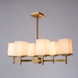 Потолочная люстра на штанге Divinare Fawaris 4504/17 LM-6 (220V, куб)