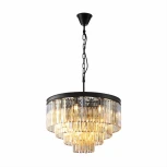 Подвесная люстра Citilux Мартин CL332142 (220V, хрусталь, на цепи, круглые)