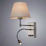 Бра для чтения с usb-портом Arte Lamp Elba A2581AP-2CC (220V, выключатель)