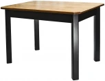 Стол обеденный Мариус М 80 дуб/чёрный 120/170*80 от фабрики Mebelik