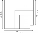 Соединитель L-образный встраиваемый Lightstar Linea 506337