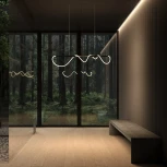 Подвесной светильник с гибким неоном Tau MOD146PL-L30B3K (LED, 220V, на тросе)