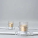 Белт-Лайт 10м, Провод Белый Каучук, Шаг 100 см, 10 Прозрачных Патронов, IP65 Laitcom BL10m/10L-8-P