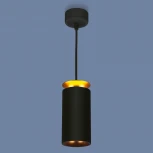 Подвесной светильник Elektrostandard DLS021 9+4W 4200К черный матовый/золото