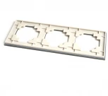 Рамка на 3 поста (дымчатый) Stekker Катрин 49035