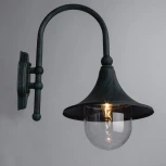 Настенный фонарь уличный Arte Lamp Malaga A1082AL-1BG