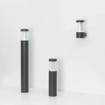 Наземный светильник LGD-STEM-BOLL-H900-10W Warm2700 (GR, 185 deg, 230V) (Arlight, IP65 Металл) 052702 (LED)