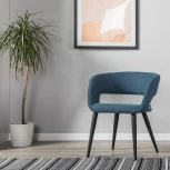 Стул R-Home Hugs синий/черный 410131121h_blueart_черн