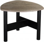 Стол журнальный Саут 3Д чёрный/палисандр натуральный от фабрики Mebelik