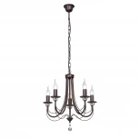 Подвесная люстра Vitaluce V1798-8/5 (220V, на цепи, свеча)