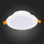Встраиваемый точечный светильник ST Luce Reggila ST212.508.10 (LED, 220V, круглые)