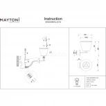 Бра Maytoni Tarrasa MOD009WL-01N
