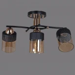 Потолочная люстра на штанге Reluce 09131-3.3-03 FG+BK