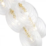 Подвесной светильник Crystal Lux MAR SP6 TRANSPARENTE (220V, на проводе)