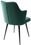 Стул HERMAN 360 град. ЗЕЛЕНЫЙ #19, велюр / черный каркас M-City 461MC04748
