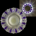 Встраиваемый точечный светильник Reluce 42112-9.0-001PL MR16+LED3W CL/PP+MIX (220V, круглые)