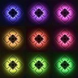 Потолочная люстра RGB Citilux Марсель CL232A155E (LED, 220V, голосовое управление, пульт управления, управление смартфоном, умный дом - Алиса)