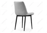 Стул Notta на металлокаркасе Челси К светло-серый / черный 502090