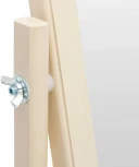 Зеркало напольное В 27Н слоновая кость 137 см х 42,5 см от фабрики Mebelik