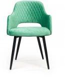 Стул с подлокотниками William,бархат нефритовый Top Concept WILLIAM 2000000000619