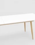 Стол обеденный Stool Group Стокгольм раскладной 160-220*90 белый УТ000003490