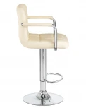 Стул барный KRUGER ARM (кремовый)