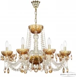 Подвесная люстра Bohemia 5402 5402/8/240 G Amber/M-1F K721