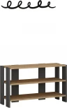 Обувница с вешалкой для одежды TONO SHOE RACK-HANGER (Дерево) LEVE