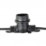 Гирлянда Uniel UDL-K111 80/E27/20M IP65 BLACK BELT-LIGHT