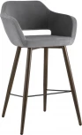 Стул барный Stool Group Саймон велюр тёмно-серый УТ000025180
