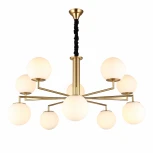 Подвесная люстра Aployt Kristian APL.759.13.10 (220V, на цепи, шарики)