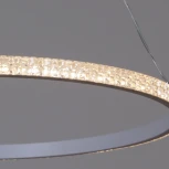 Подвесной светильник светодиодный с пультом Reluce 06315-3.9-01 WH (ночной режим, 220V, на тросе)