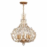 Подвесная люстра Favourite Batun 2020-5P (220V, на цепи, подсвечник, свеча)