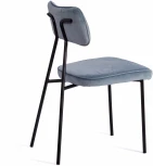 Стул SILVIA (mod. 0139124) Tetchair (Голубой,Черный).