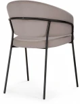 Стул на металлокаркасе Лео (Лео латте brandy light 4 / черный) Woodville арт.592482
