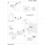 Настенный светильник уличный Eglo Paullo 97227 (220V)