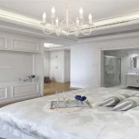 Подвесная люстра Arte Milano AM342620 342620/6 WT+SL (220V, на цепи, подсвечник, свеча)