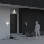 Настенный светильник уличный Maytoni Bowery O574WL-01W (220V, IP54)