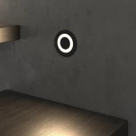 Встраиваемый светильник уличный Elektrostandard MRL LED 1107 чёрный (220V, круглые, IP65)