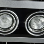 Встраиваемый светильник Metal Modern GU10 2x50Вт Maytoni Technical DL008-2-02-S (220V)