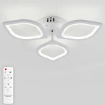 Потолочная люстра Natali Kovaltseva Simply LED LAMPS 81404 с пультом ДУ 60W, белый, LED