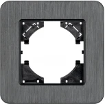 Рамка алюминиевая FRM-AKIRY-AL-1-BK (Arlight) 049681