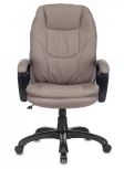 Кресло руководителя Бюрократ CH-868N серый эко.кожа крестовина пластик